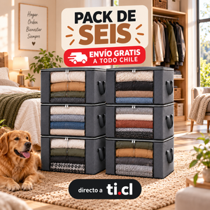 Organizador de Ropa X6 UNIDADES 7