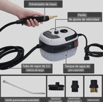 Limpiador A Vapor Presion 2500w Portatil 12