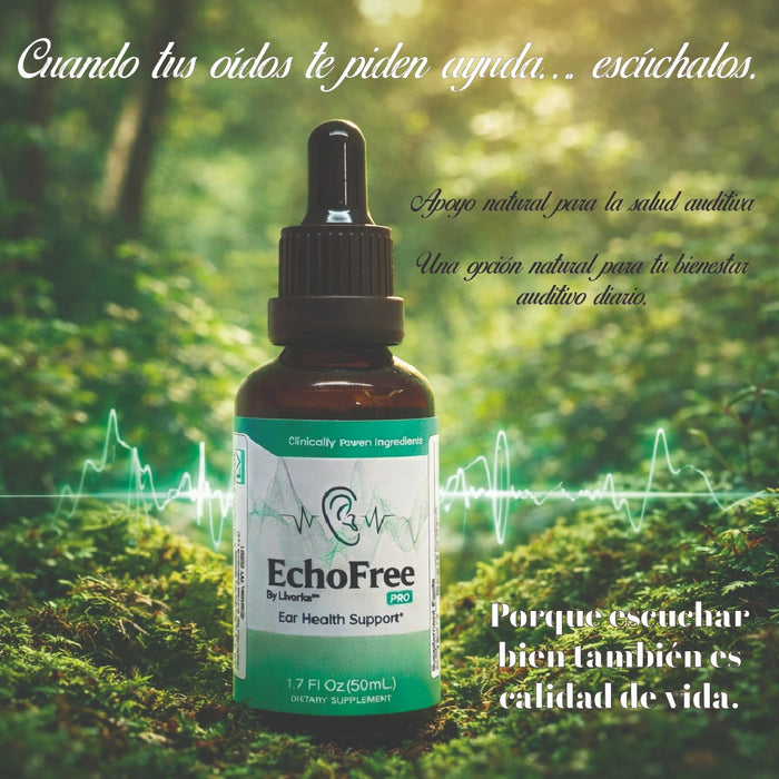 Echofree, fórmula líquida en gotas