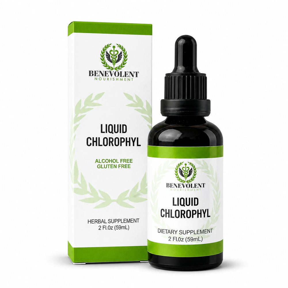 Clorofila Líquida Benevolent frasco de 59 ml