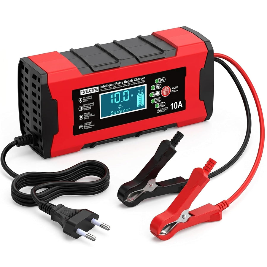 Cargador De Bateria Para Coche 12v