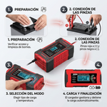 Cargador De Bateria Para Coche 12v 9