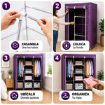 Organizador Portatil Closet Armario 6