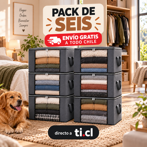 Organizador de Ropa X6 UNIDADES