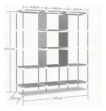 Closet organizador portátil en distintos colores