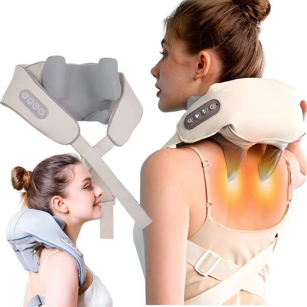 Masajeador Cuello Y Espalda Recargable Eficiencia real