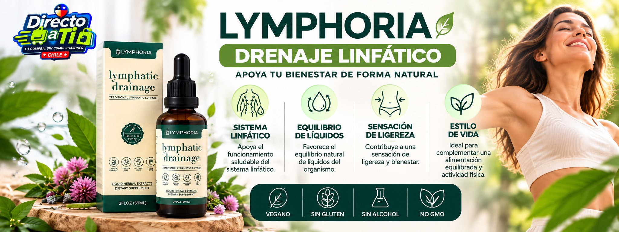 Lymphoria Drenaje Linfático: sistema linfático, equilibrio de líquidos y ligereza